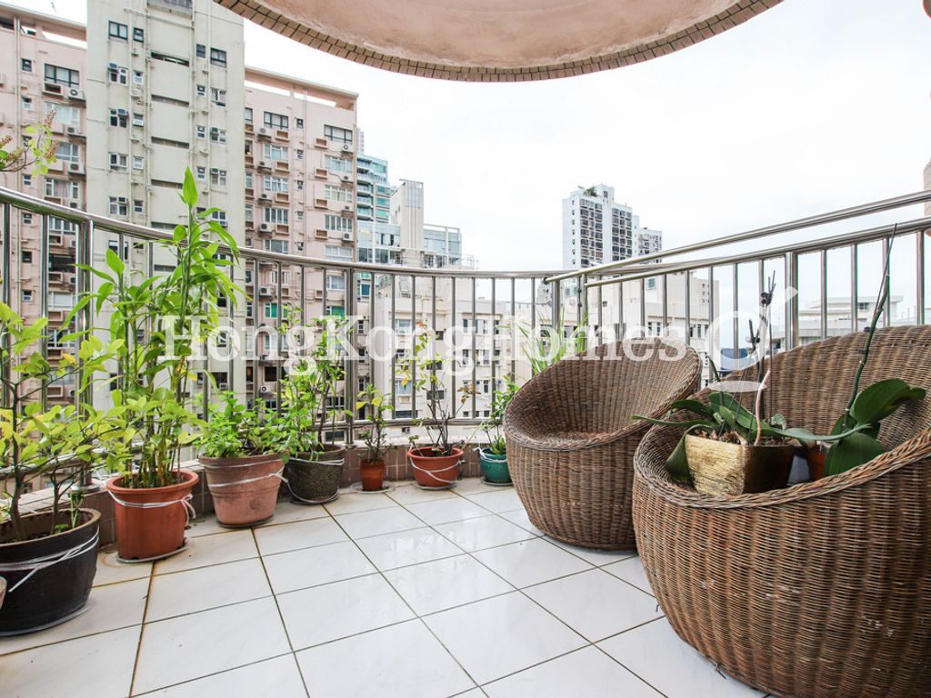 Balcony off Living Room & Dining Room — Pearl Gardens, Mid-levels West