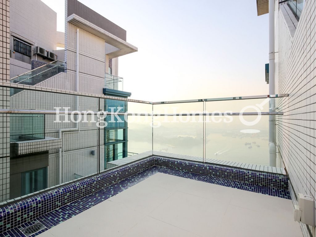 Terrace From Master Bedroom — The Long Beach - Tower 02, Tai Kok Tsui