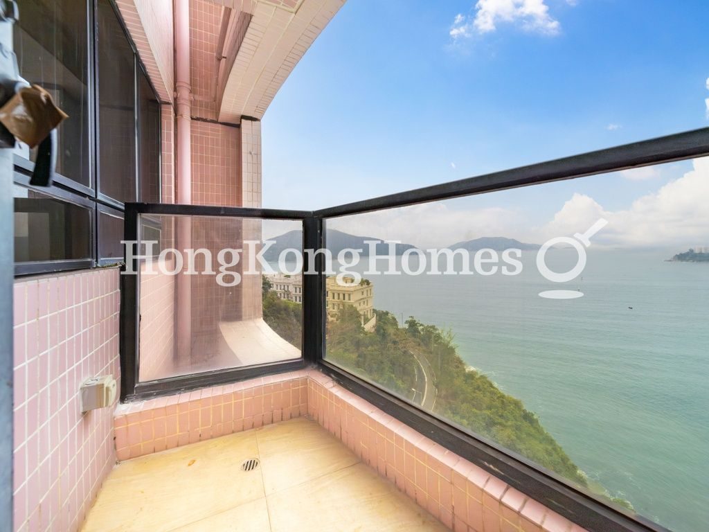 Balcony off Living and Dining Room — Pacific View - Block 05, Tai Tam