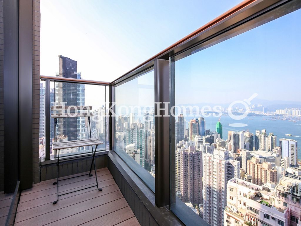 Balcony off Living and Dining room — Alassio, Mid-levels West