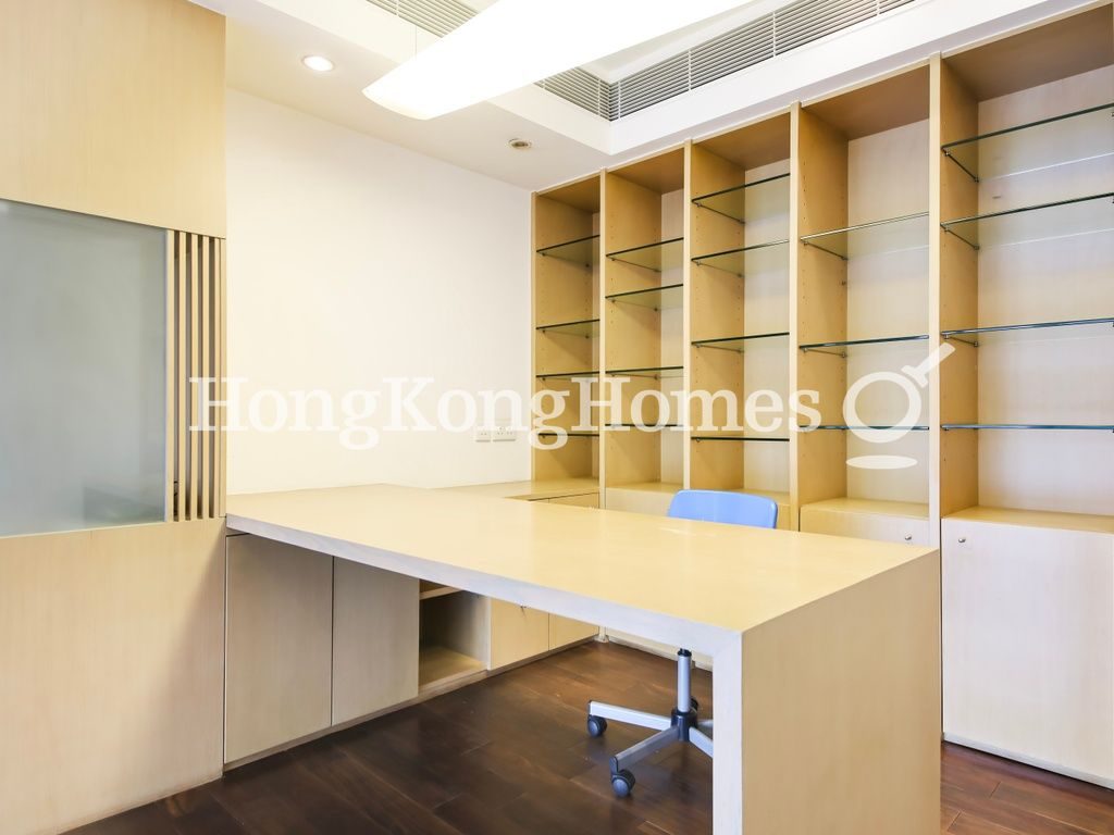 Study Area in Living and Dining Room — Beau Cloud Mansion, Mid-levels Central