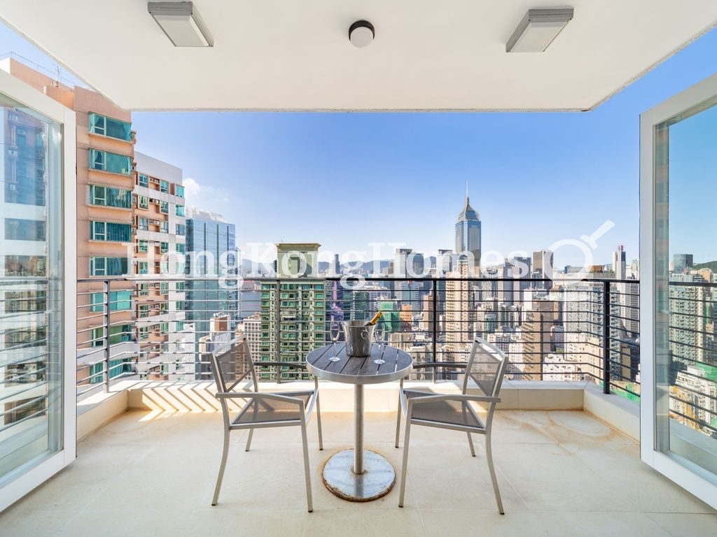 Balcony off Living Room — 滿峰台，東半山