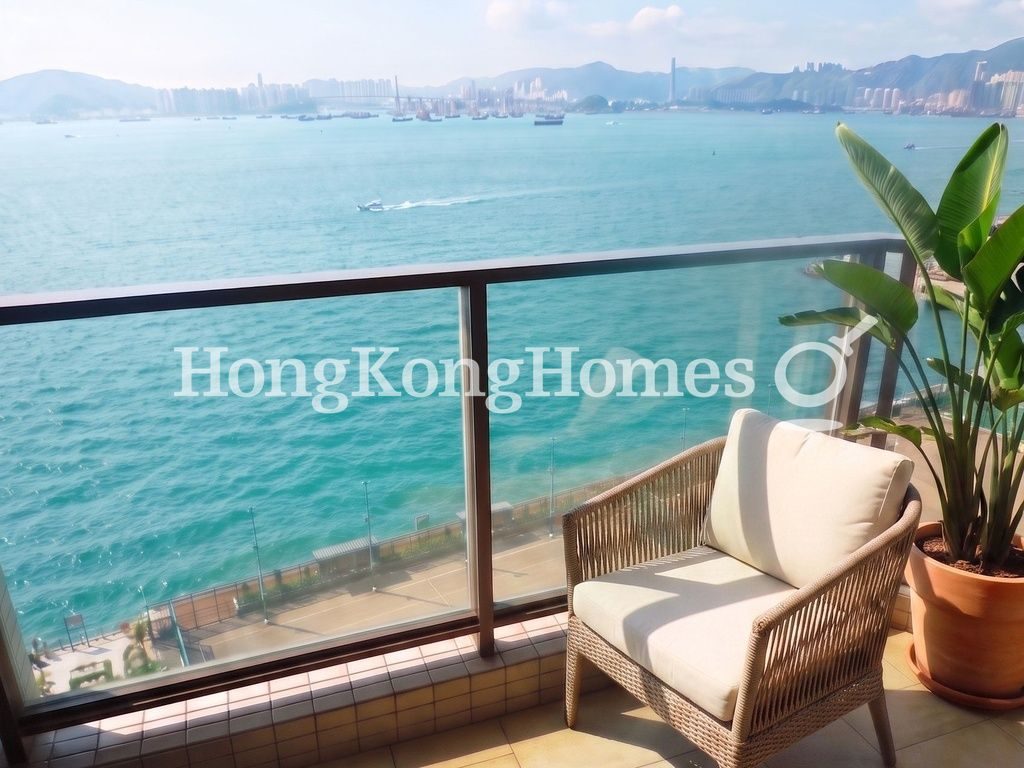 Balcony off Living Room — 傲翔灣畔，西環堅尼地城