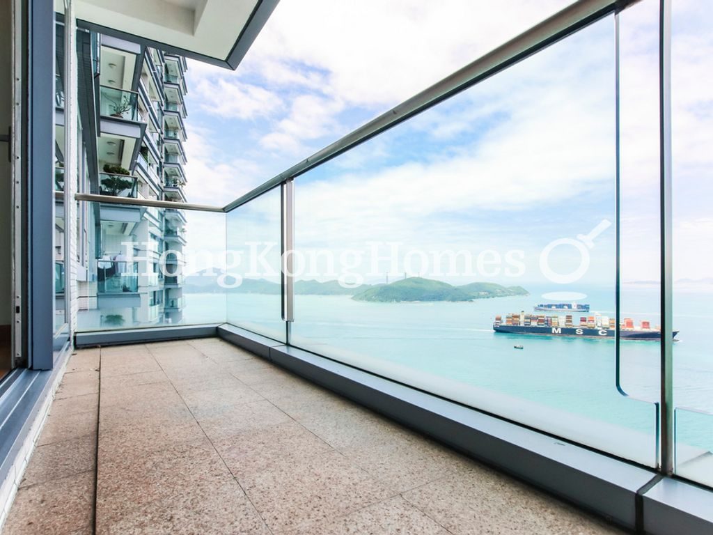 Balcony off Living and Dining Room — Residence Bel-air - Phase 02, South Tower 05, Pokfulam