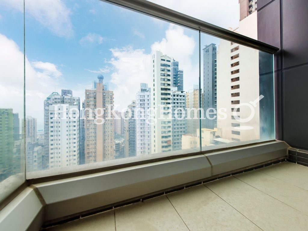 Balcony off the Studio — The Summa - Tower 2, Mid-levels West