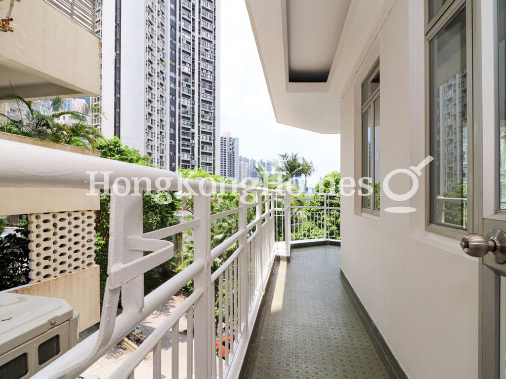 Balcony off Master Bedroom — 柏齡大廈，中半山