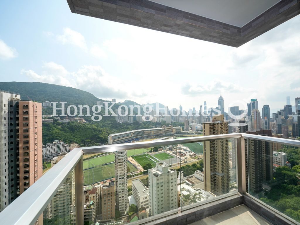 Balcony off Living and Dining Room — 樂天峰，跑馬地