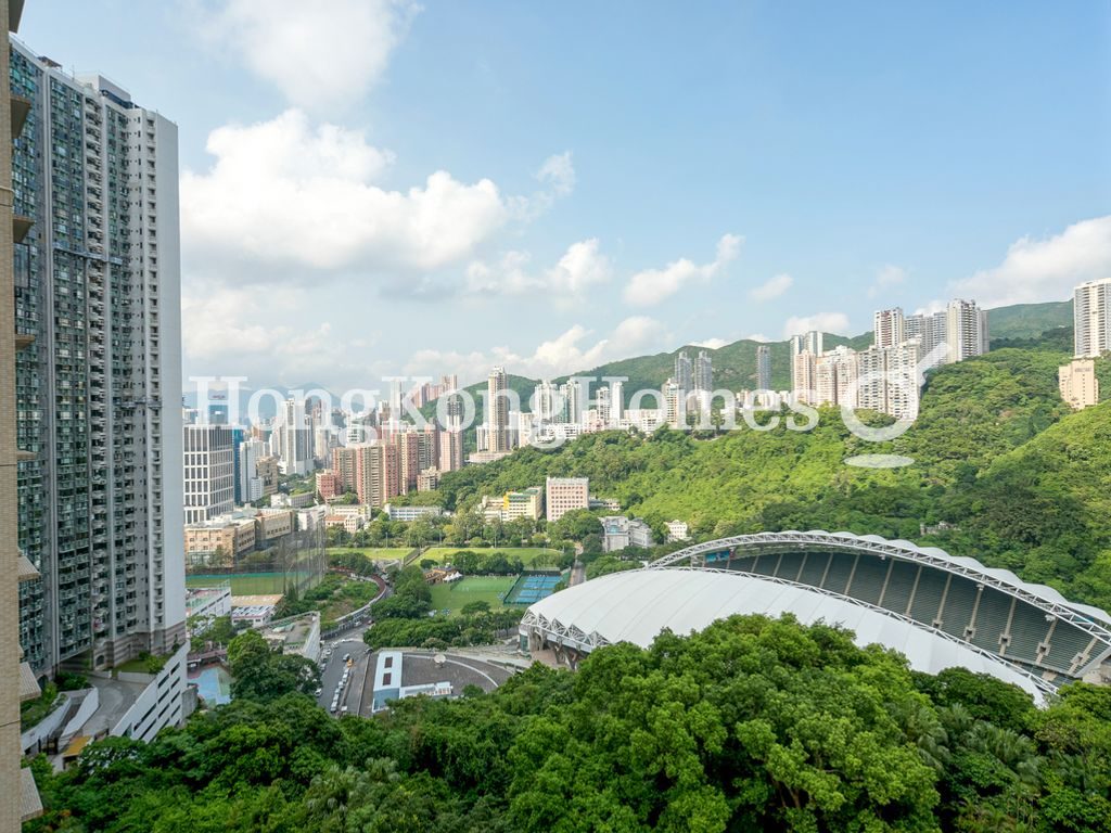 View from Balcony off Kitchen — 樂天峰，跑馬地