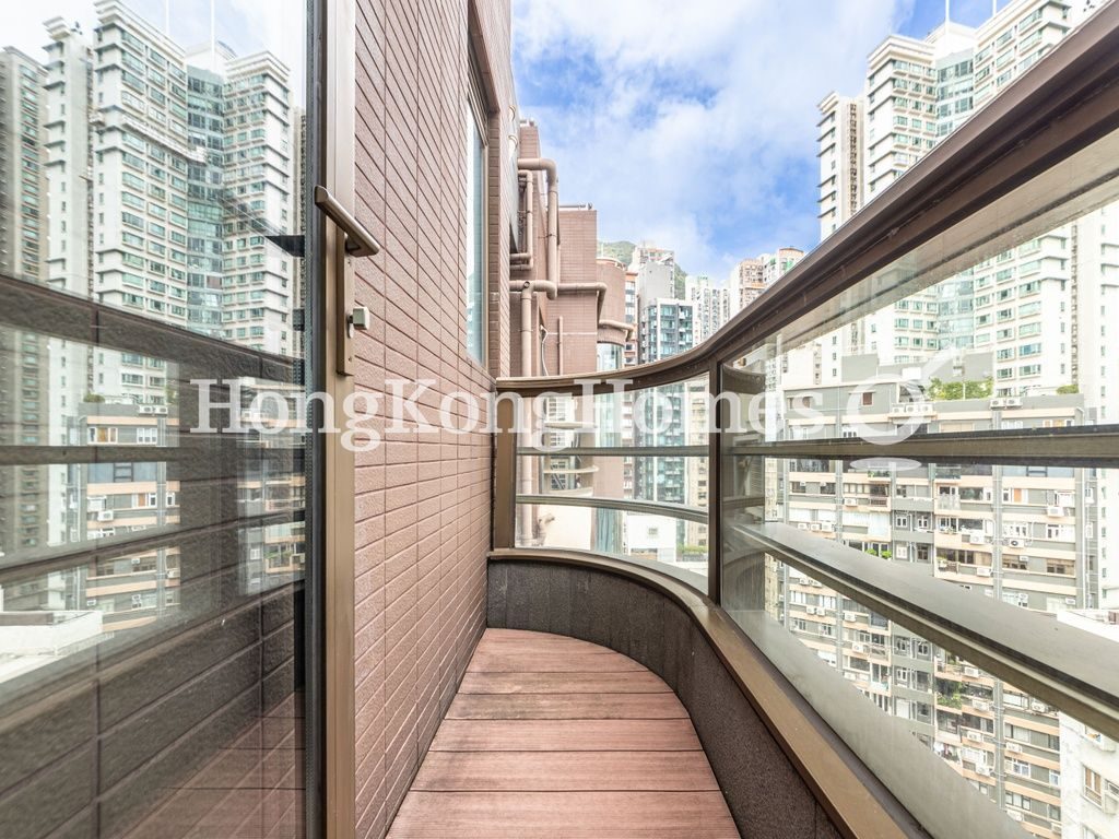 Balcony off Living and Dining Room — Castle One, Mid-levels West