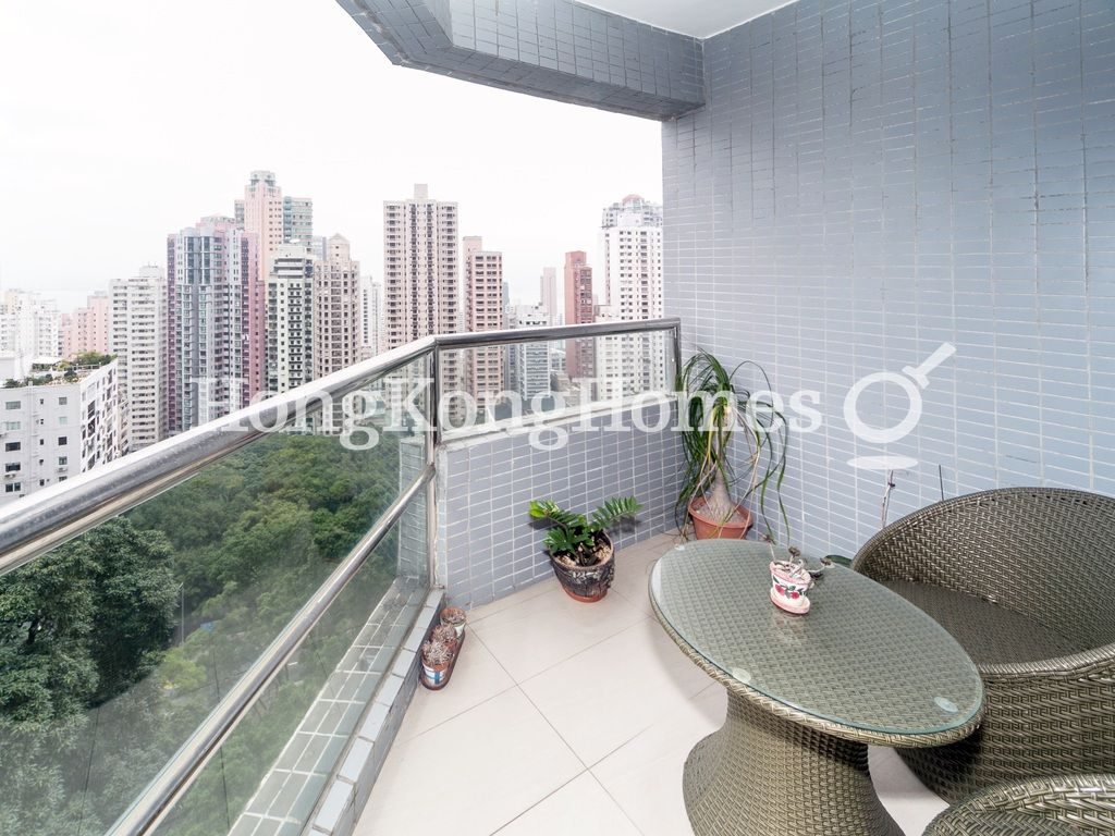 Balcony off Living and Dining Room — Serene Court, Mid-levels West