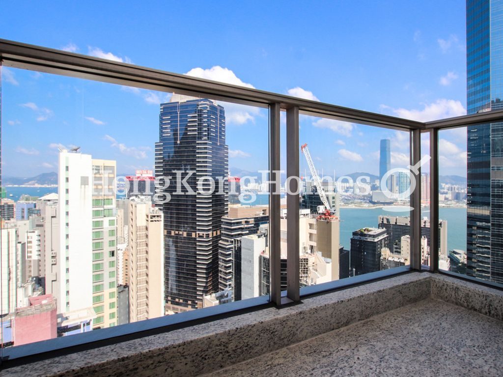 Balcony off Living and Dining room — My Central，中環