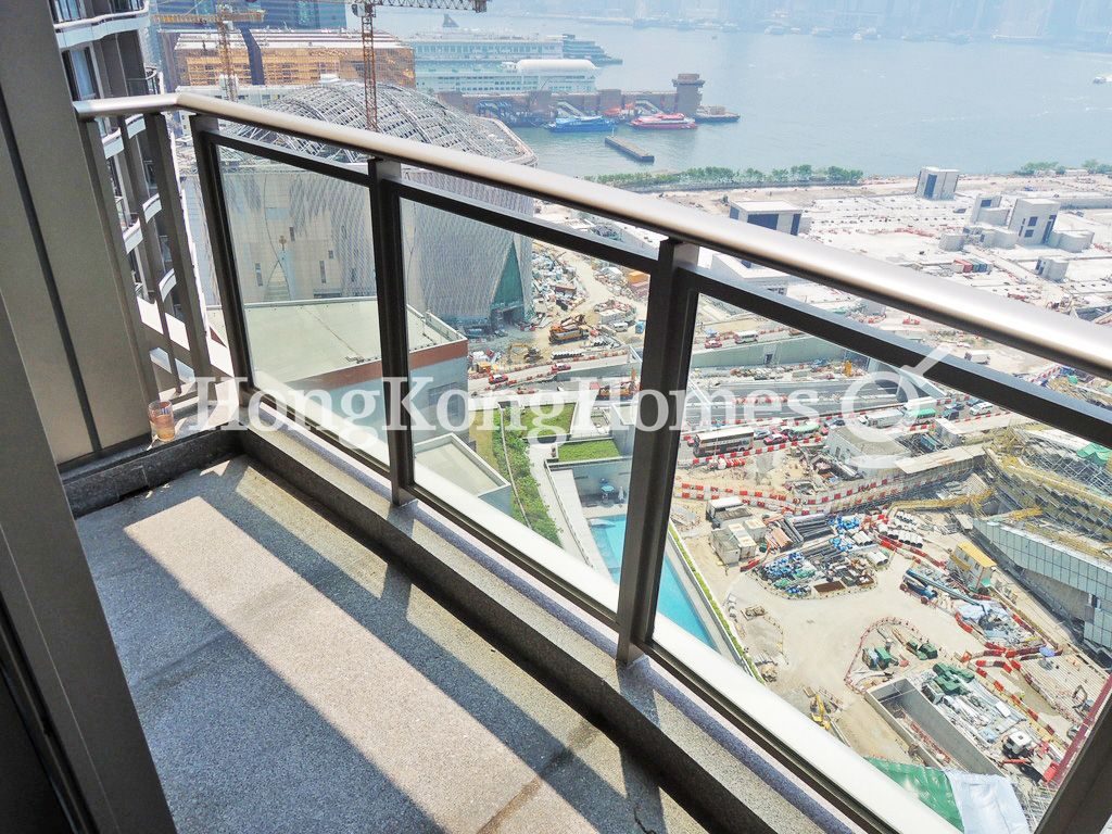 Balcony off Living and Dining Room — Grand Austin - Tower 5, Tsim Sha Tsui