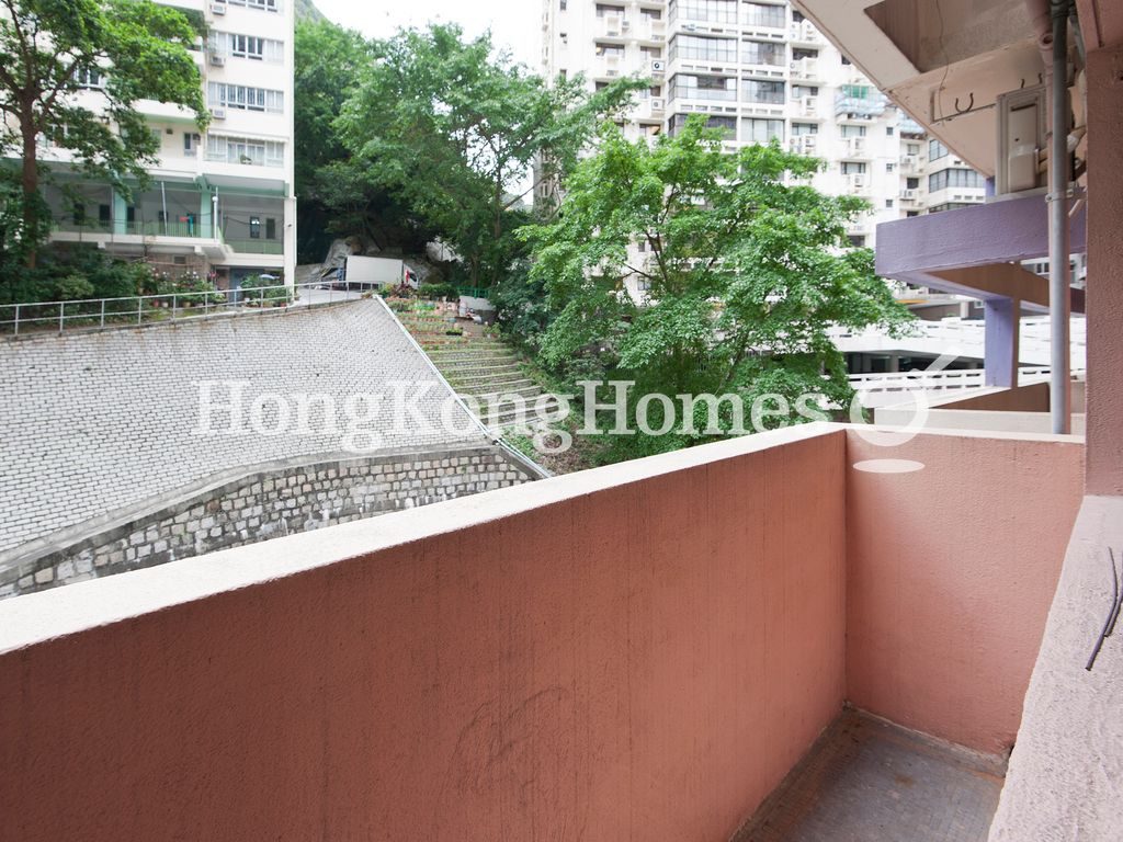 Balcony off Second Bedroom — Ivory Court, Mid-levels West