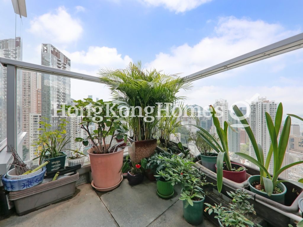 Balcony off Living and Dining Room — Serenade - Tower 2, Tai Hang