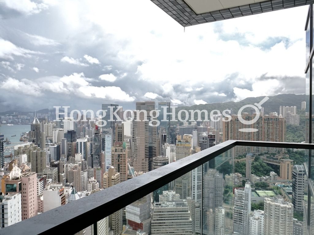 Balcony off Living and Dining Room — 萃峯，灣仔
