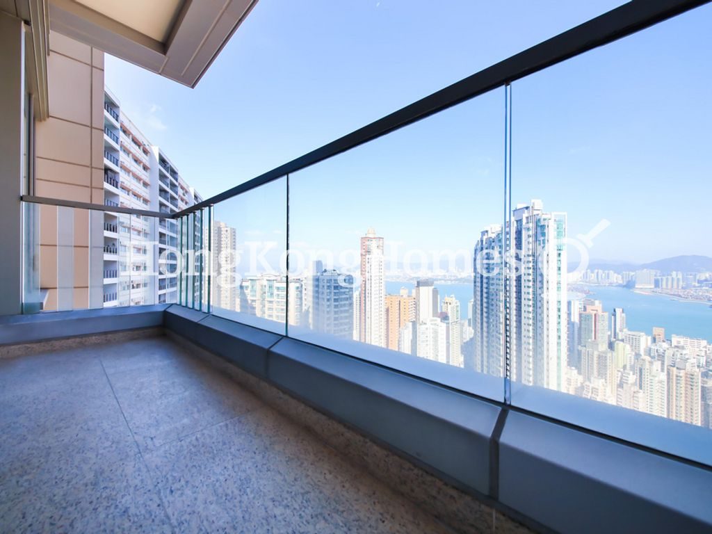 Balcony off Living and Dining Room — 天匯，西半山