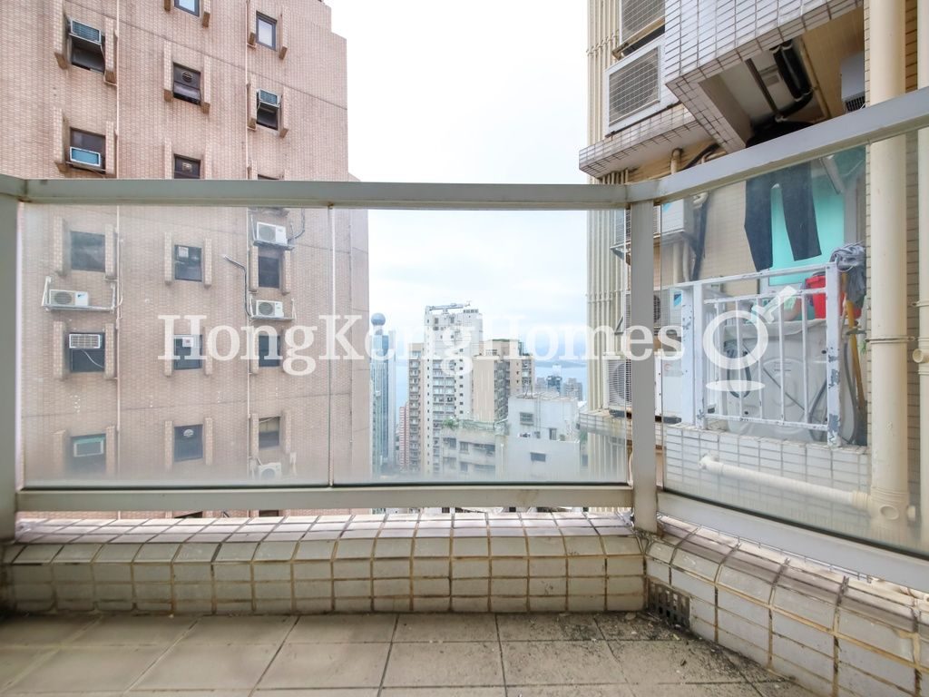 Balcony off Studio — Reading Place, Mid-levels West