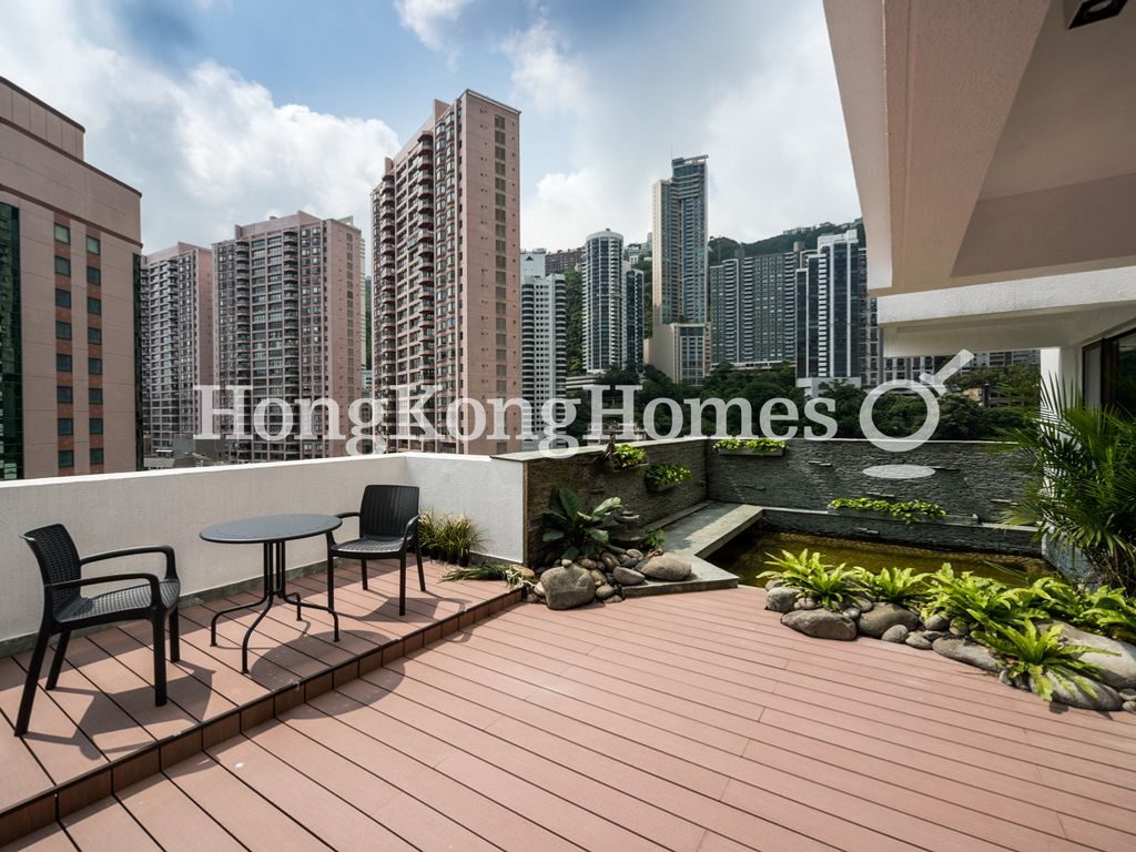 Private Terrace off Living Room — Robinson Road, 1, Mid-levels Central