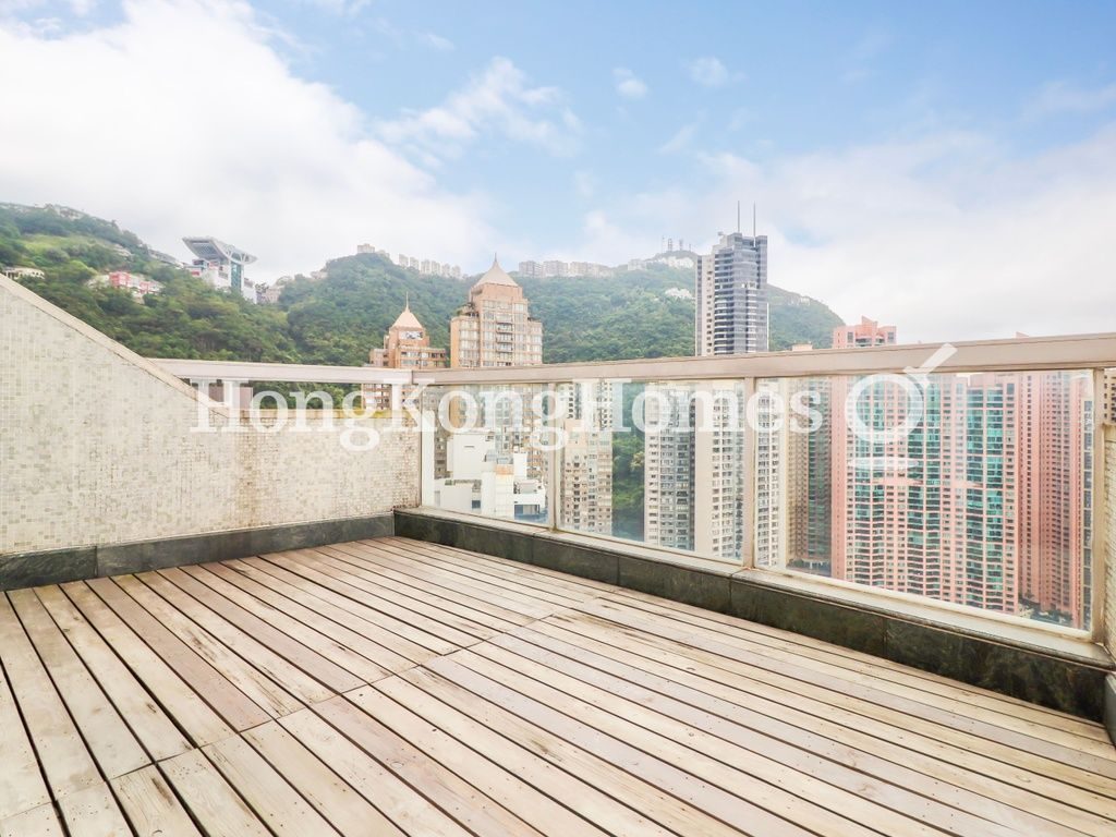 Balcony off Master Bedroom — 世紀大廈 1座，中半山