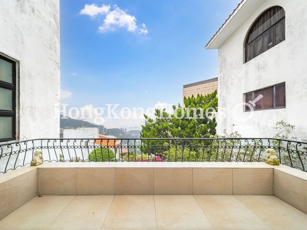 Balcony off Dining Room — Black's Link Villa, The Peak