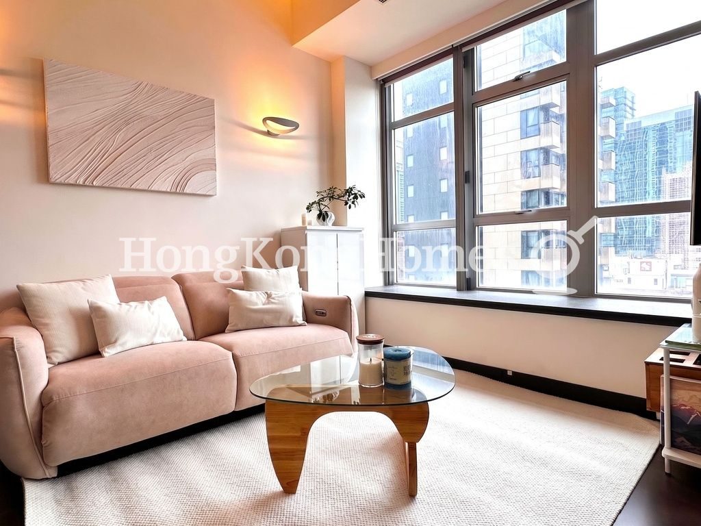 Living Area — J Residence, Wan Chai