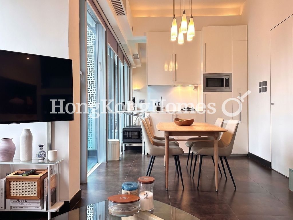 Living and Dining Area — J Residence, Wan Chai