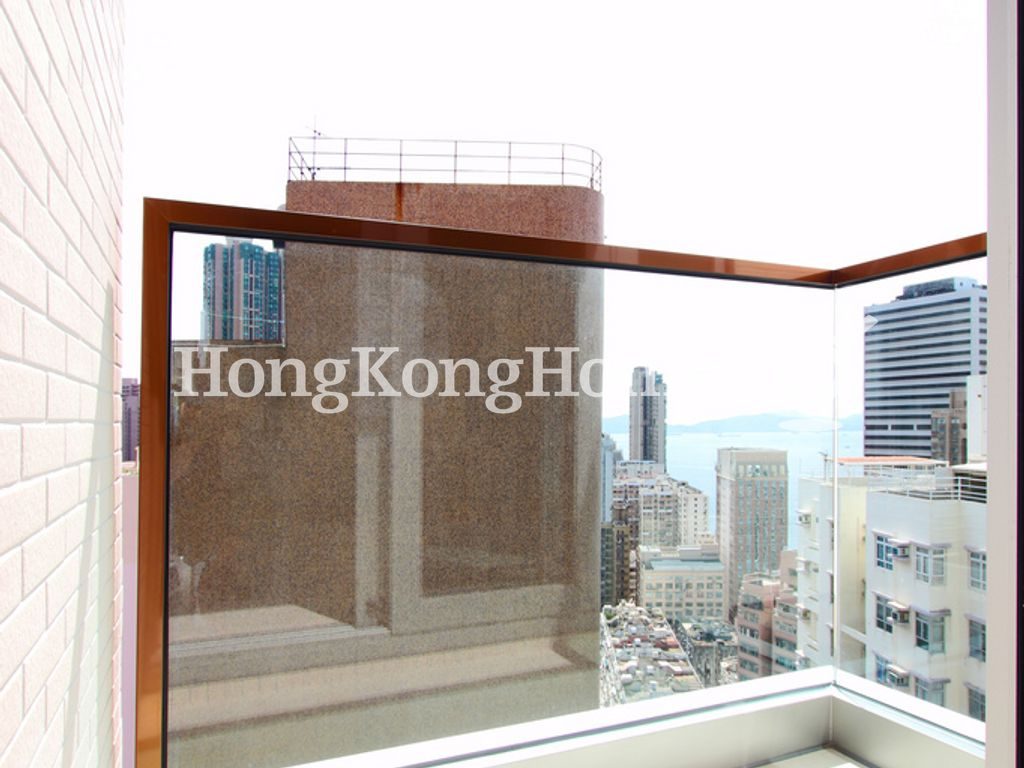 Balcony off Living and Dining Room — 63 Pokfulam - Tower 02 (Emerald House), Sai Ying Pun