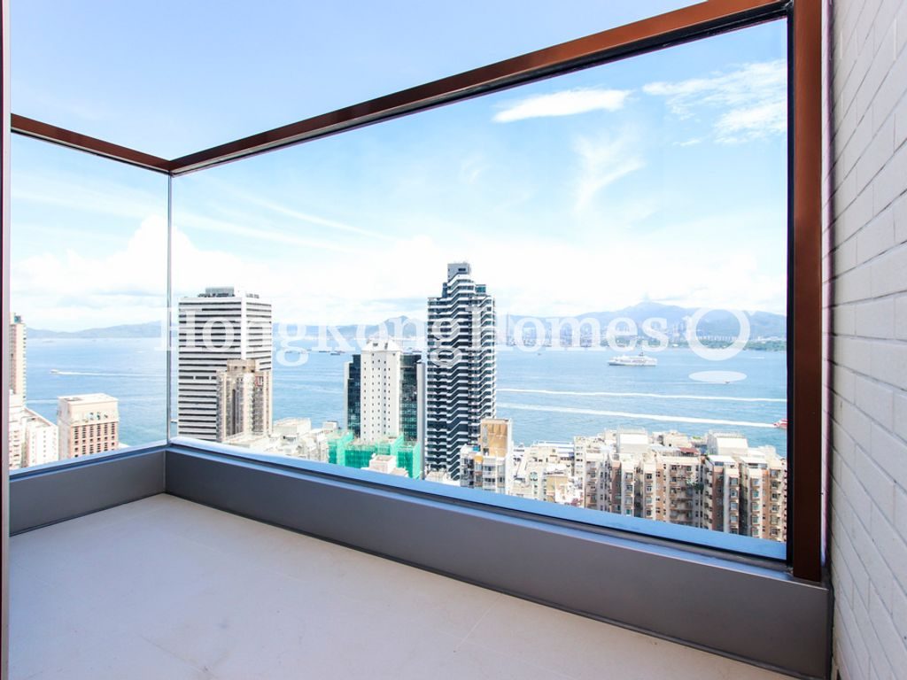 Balcony off the Studio — 63 Pokfulam - Tower 01 (Amber House), Sai Ying Pun