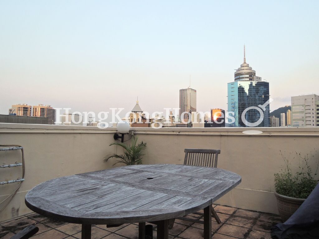 Private Roof Terrace — 萬城閣，中環