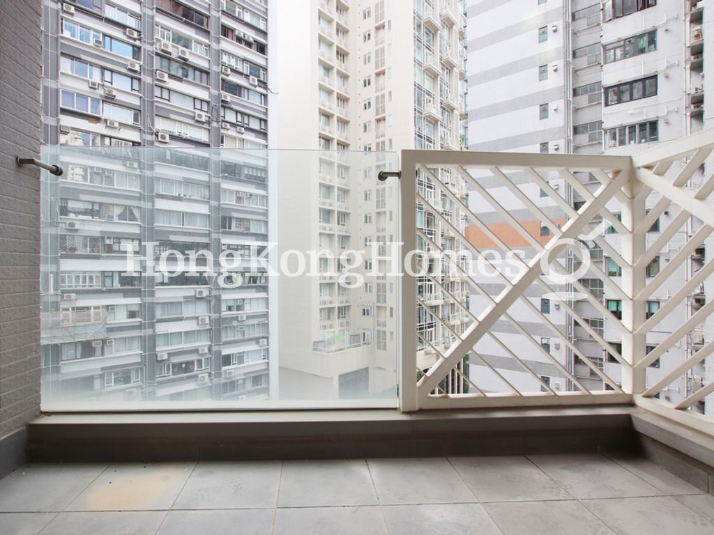 Balcony off Living and Dining Room — The Icon, Mid-levels West