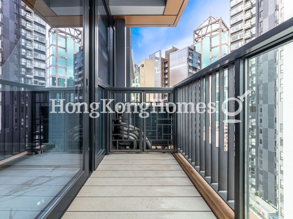 Balcony off Living and Dining Room — The Queens, Sai Ying Pun