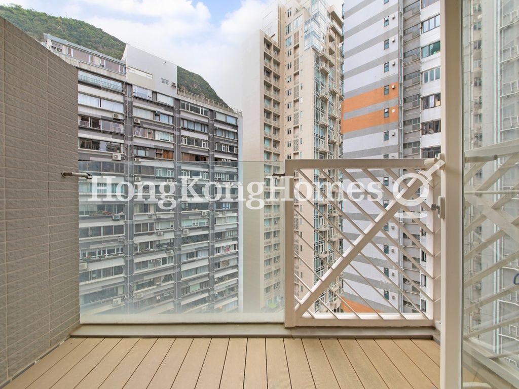 Balcony off Living and Dining Room — The Icon, Mid-levels West