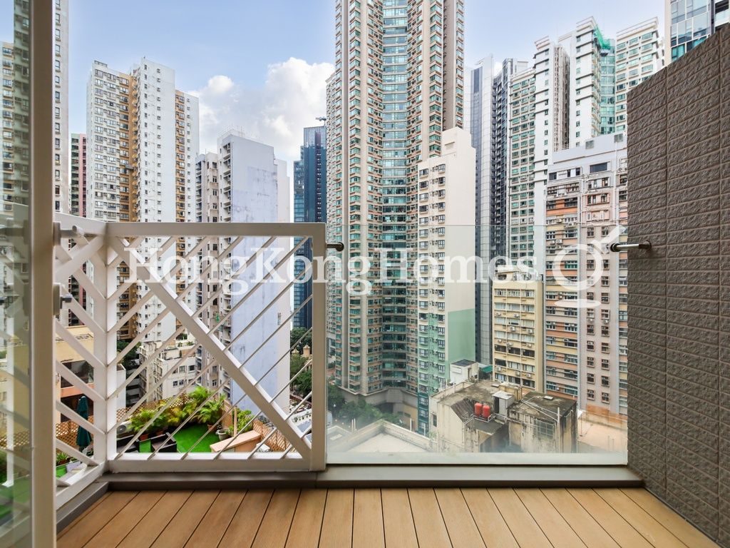 Balcony off Living and Dining Room — The Icon，西半山