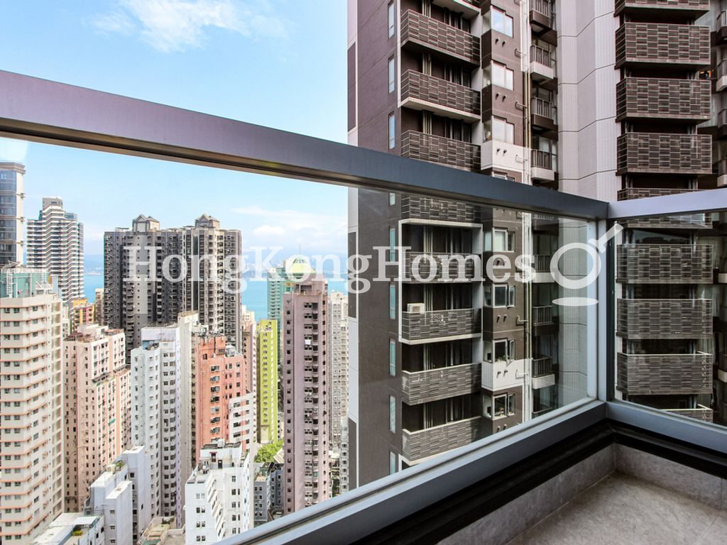 Balcony off Living and Dining Room — The Bonham, Mid-levels West