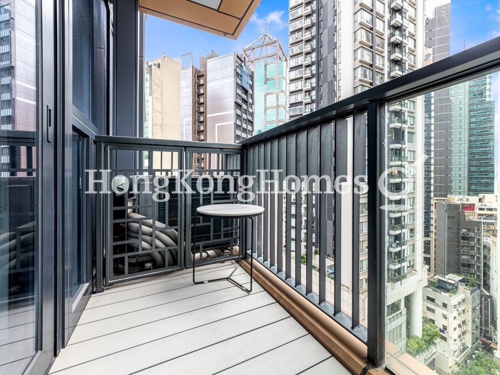 Balcony off Living and Dining Room — The Queens, Sai Ying Pun