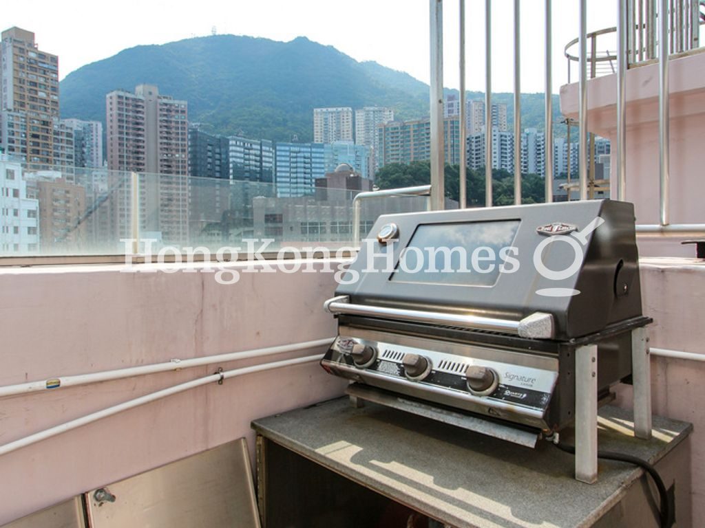BBQ on Roof Terrace — 天悅閣，西半山