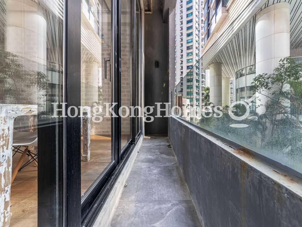 Balcony off Living and Dining Room — Augury 130, Sai Ying Pun