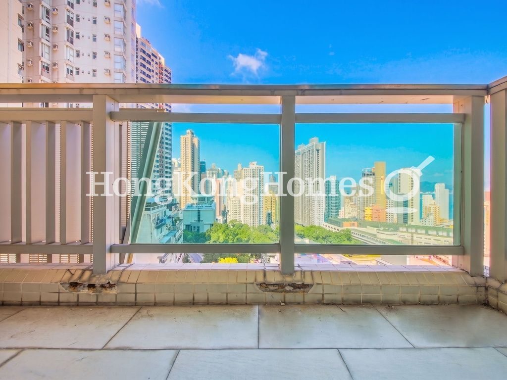 Balcony off Living and Dining Room — 匯賢居，西營盤