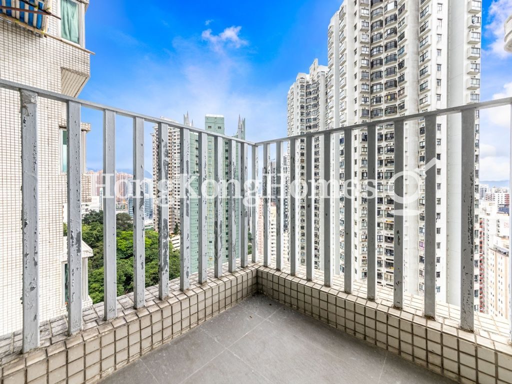 Balcony off Living and Dining Room — Grand Deco Tower, Tai Hang