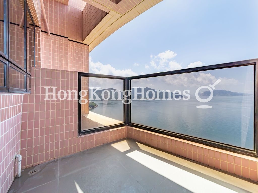Balcony off Living and Dining Room — Pacific View - Block 01, Tai Tam