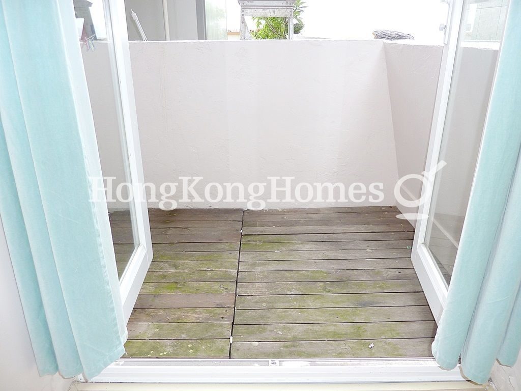 Balcony off Master Bedroom — 裕福大廈，西環堅尼地城