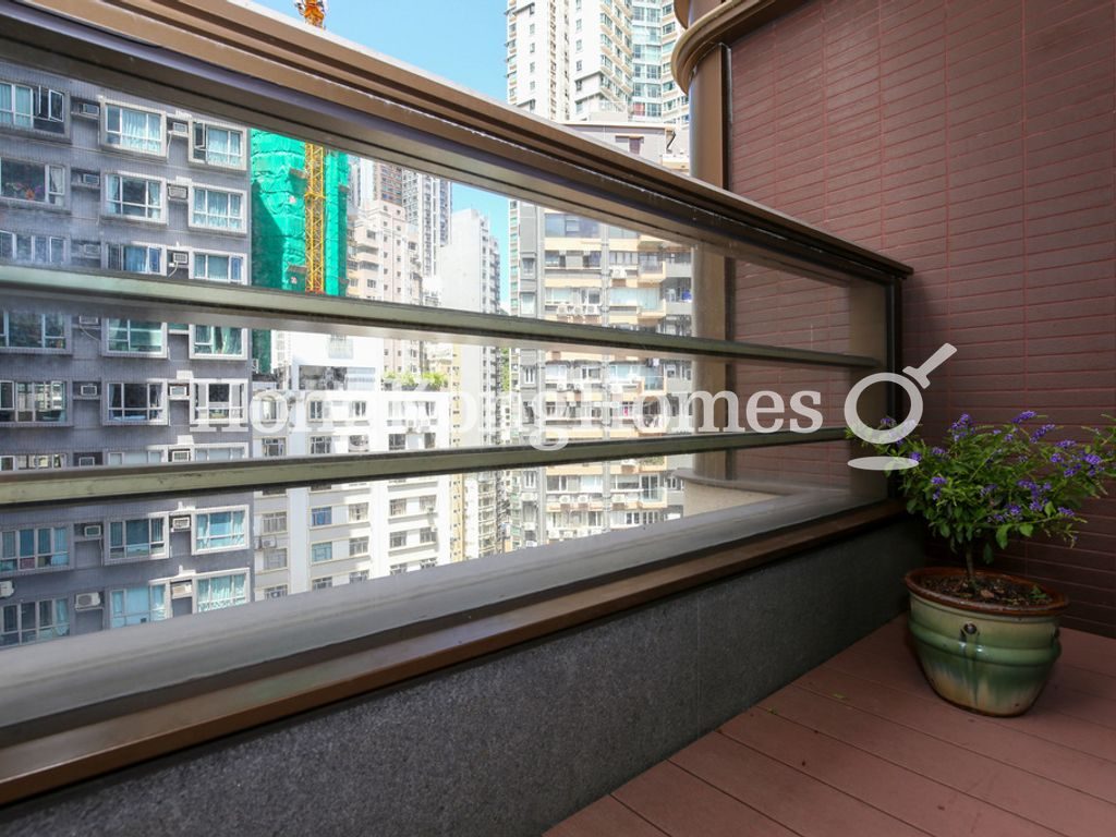 Balcony off Living and Dining Room — Castle One, Mid-levels West