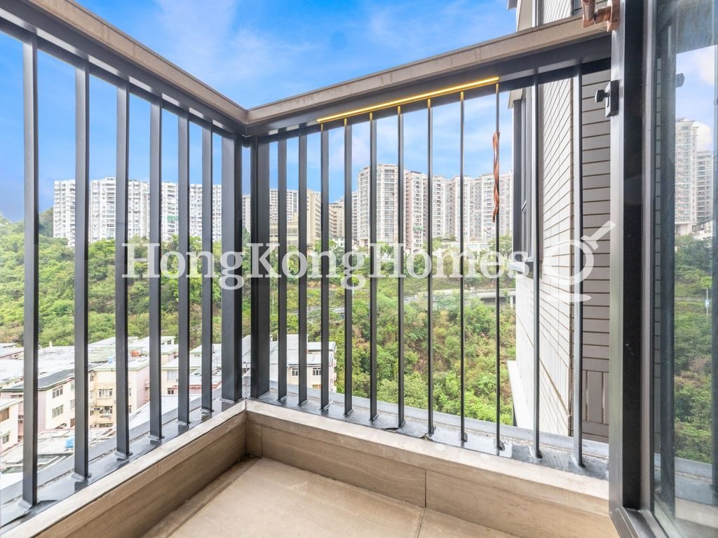 Balcony off Kitchen — Fleur Pavilia, North Point