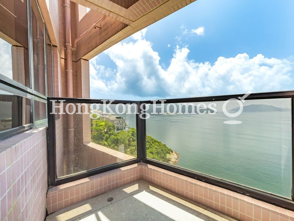 Balcony off Living and Dining Room — Pacific View - Block 02, Tai Tam