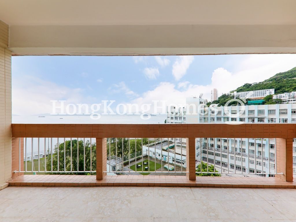 Balcony off Living and Dining Room — 美景臺 B2 座 (C-D)，薄扶林