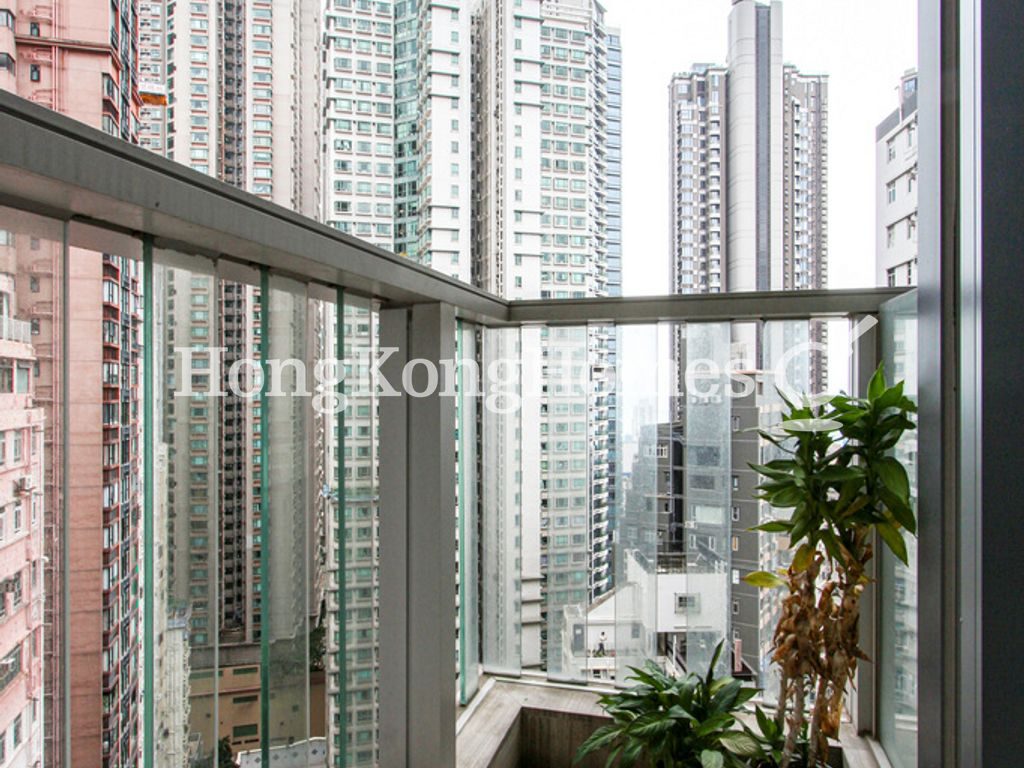 Balcony off Kitchen — Seymour, Mid-levels West