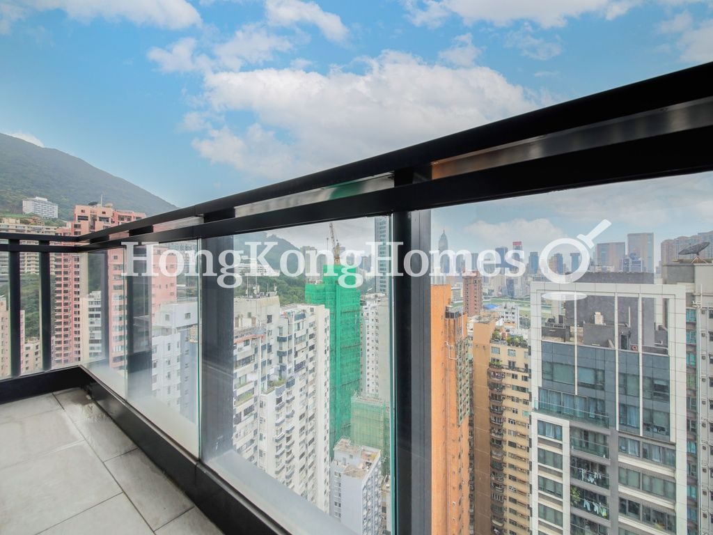 First Balcony off Living and Dining Room — The Aster，跑馬地