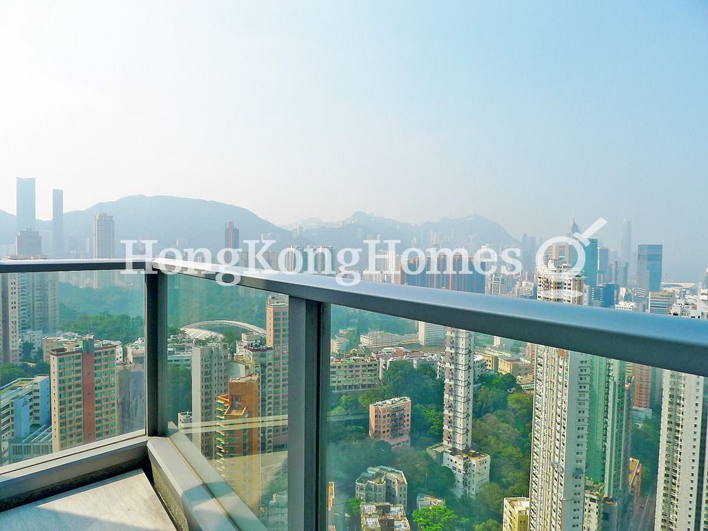 Balcony off Living and Dining Room — Serenade - Tower 2, Tai Hang