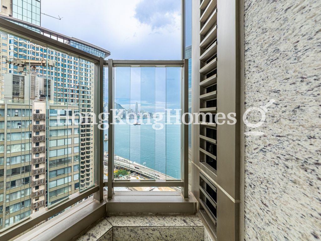 Balcony off Master Bedroom — Harbour Glory - Tower 7, North Point