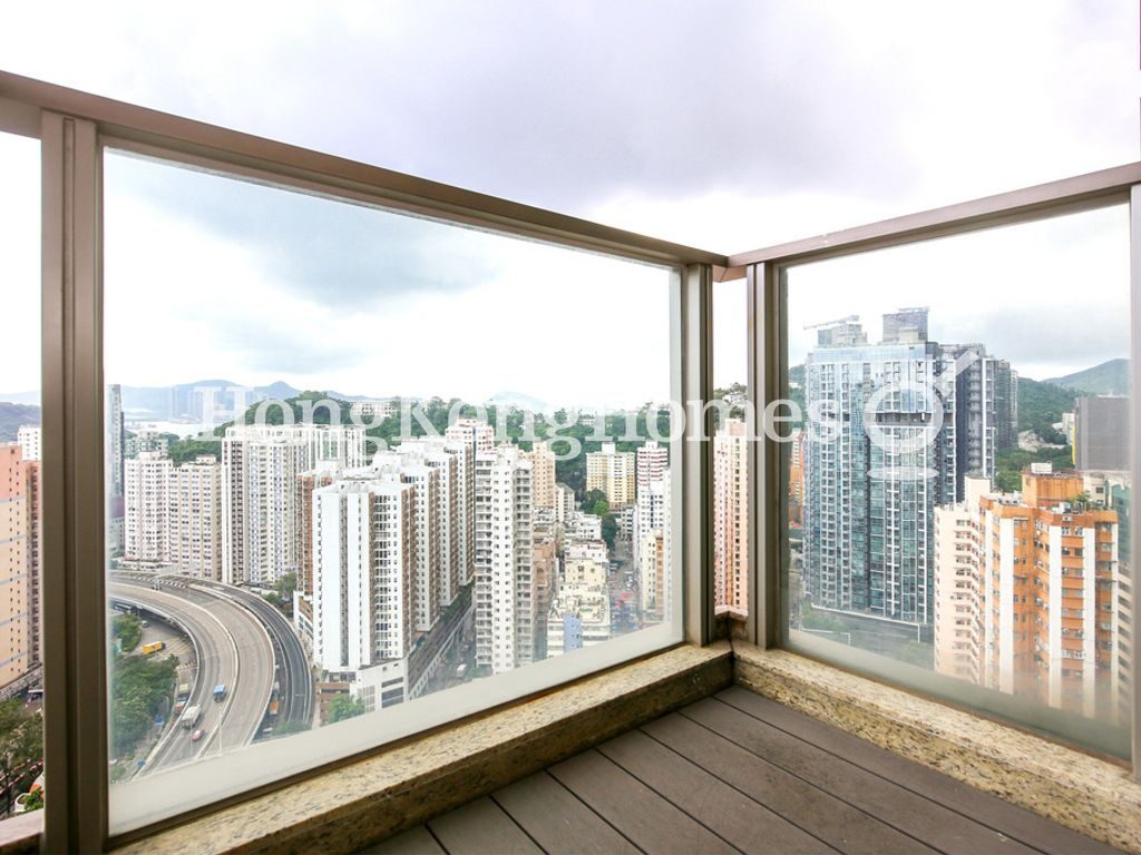 First Balcony off Living and Dining Room — i-UniQ Residence, Shau Kei Wan